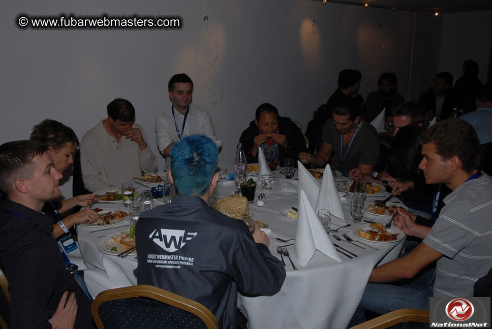 Saturday's Corporate Sponsor Lunch