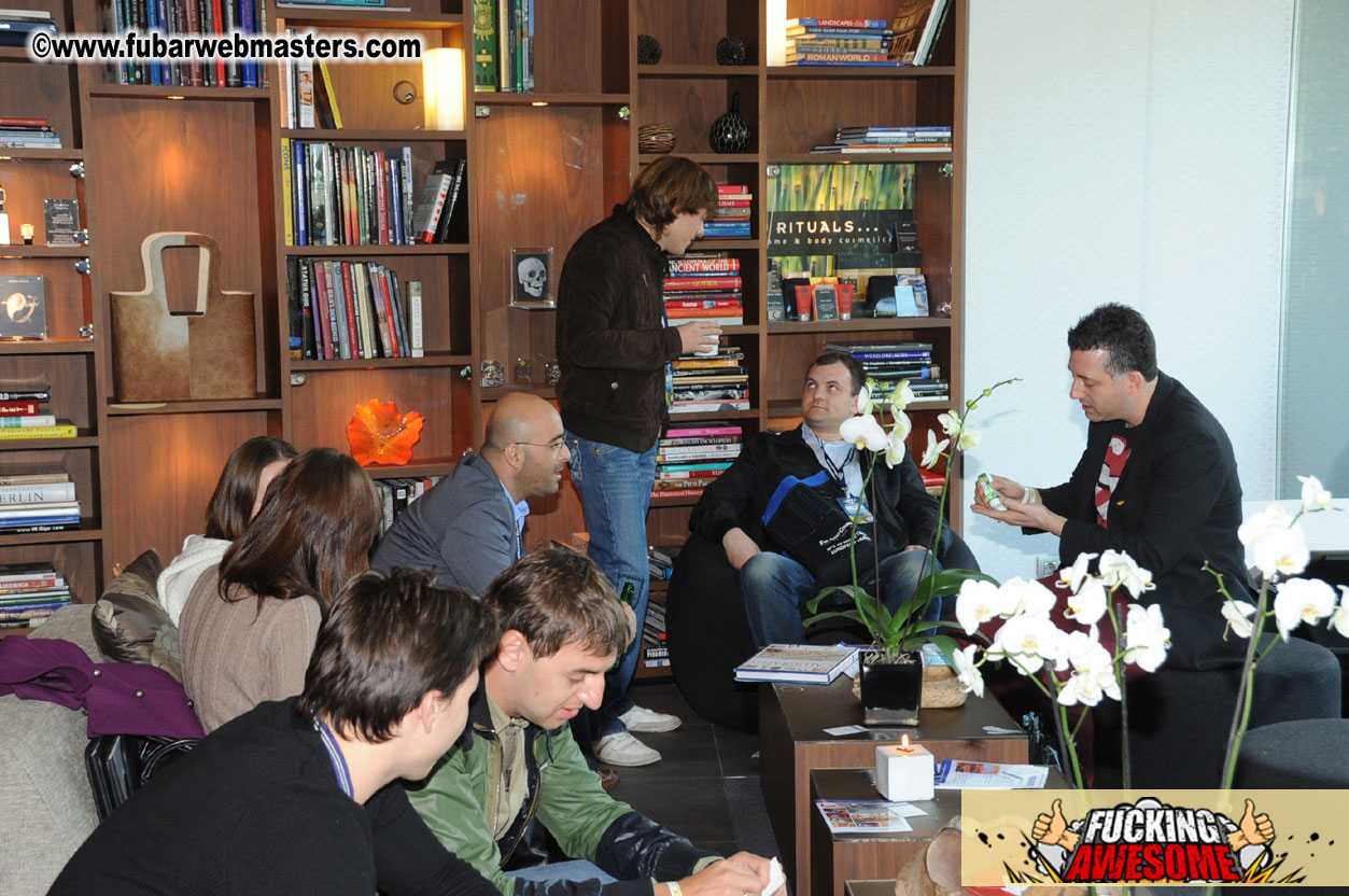 Corporate Sponsors Cocktail Reception