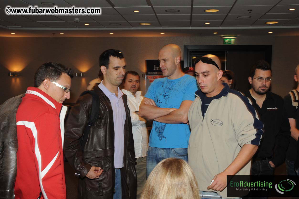 Arrivals, Registration and the Show