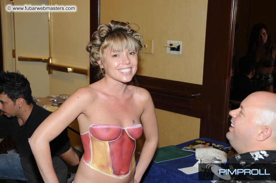 Body Painting, behind the scenes