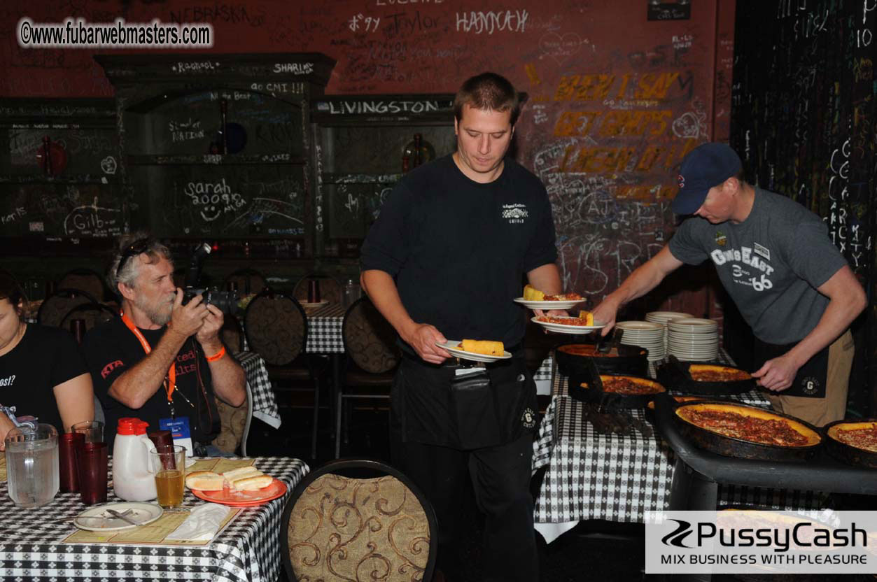 A Chicago Pizza Business-Networking Party 