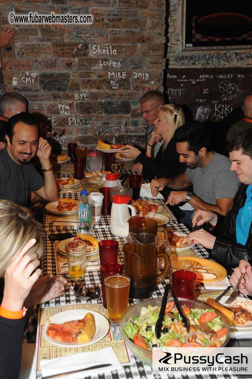 A Chicago Pizza Business-Networking Party 