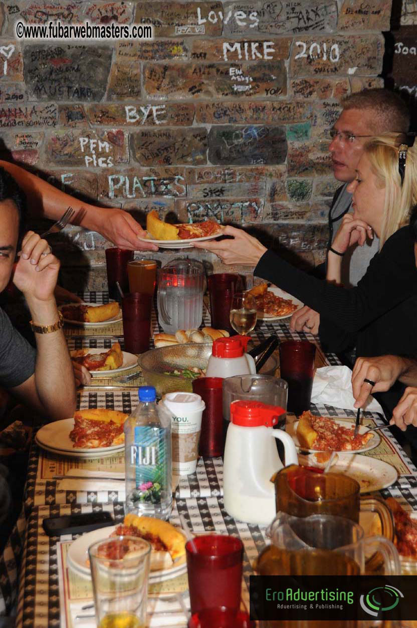 A Chicago Pizza Business-Networking Party 