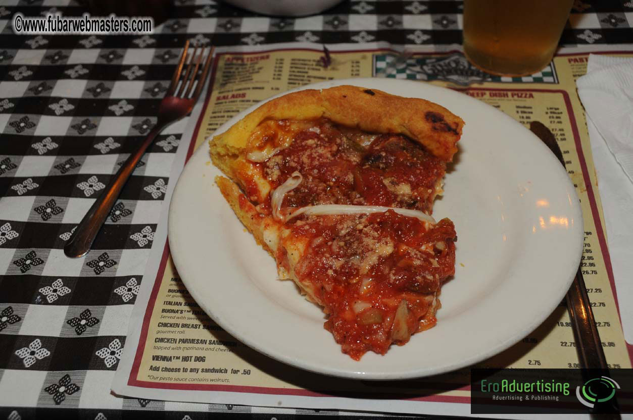 A Chicago Pizza Business-Networking Party 