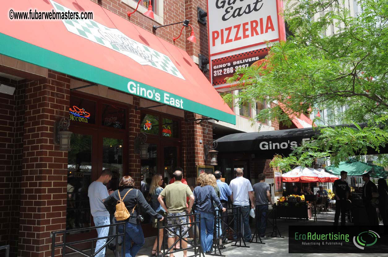 A Chicago Pizza Business-Networking Party 