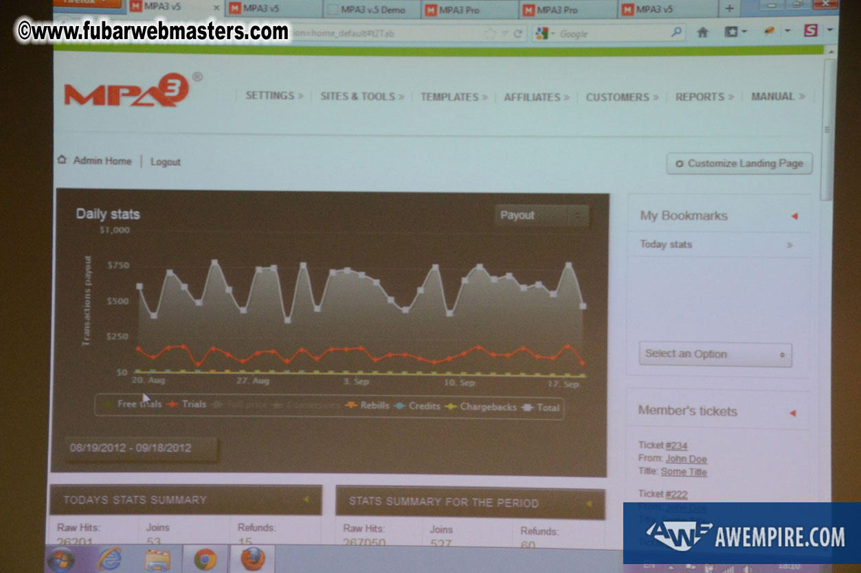 World Premiere Demo - Mansion Productions' MPA3 v5