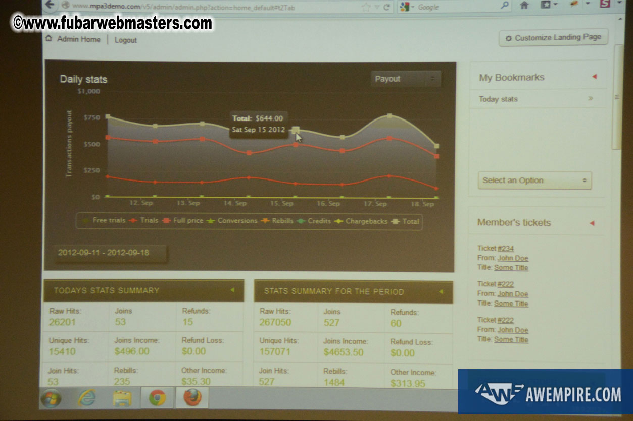 World Premiere Demo - Mansion Productions' MPA3 v5