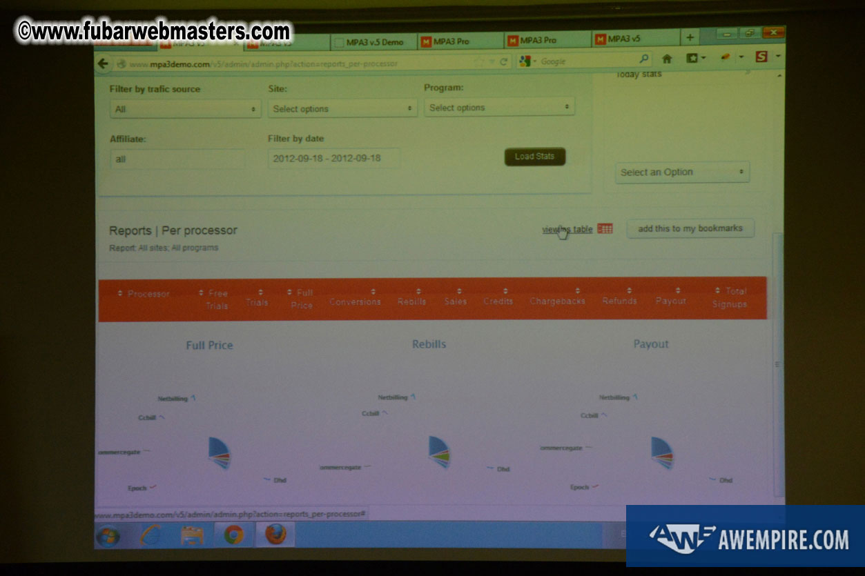 World Premiere Demo - Mansion Productions' MPA3 v5