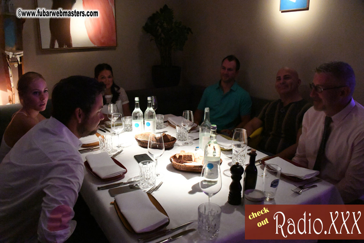 Sponsor Dinner at Grill Royal