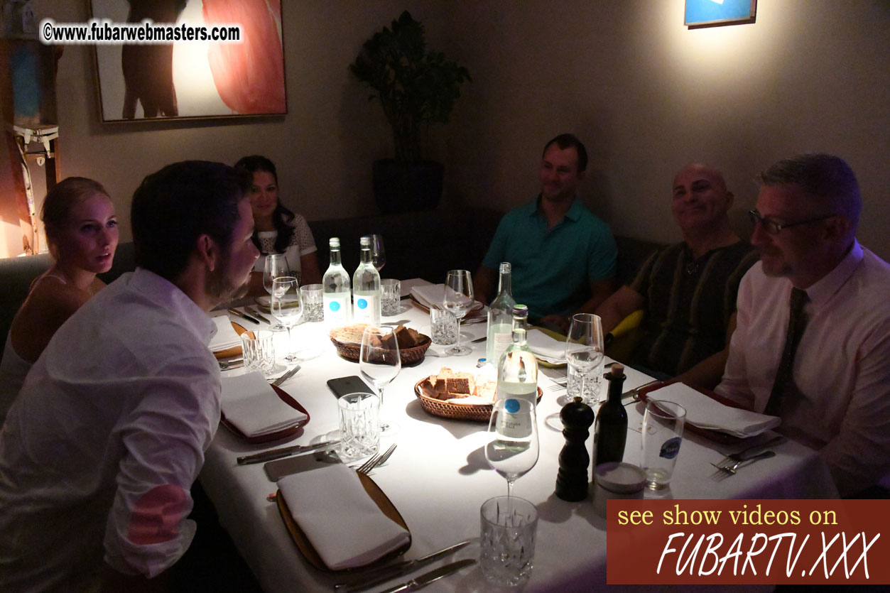 Sponsor Dinner at Grill Royal