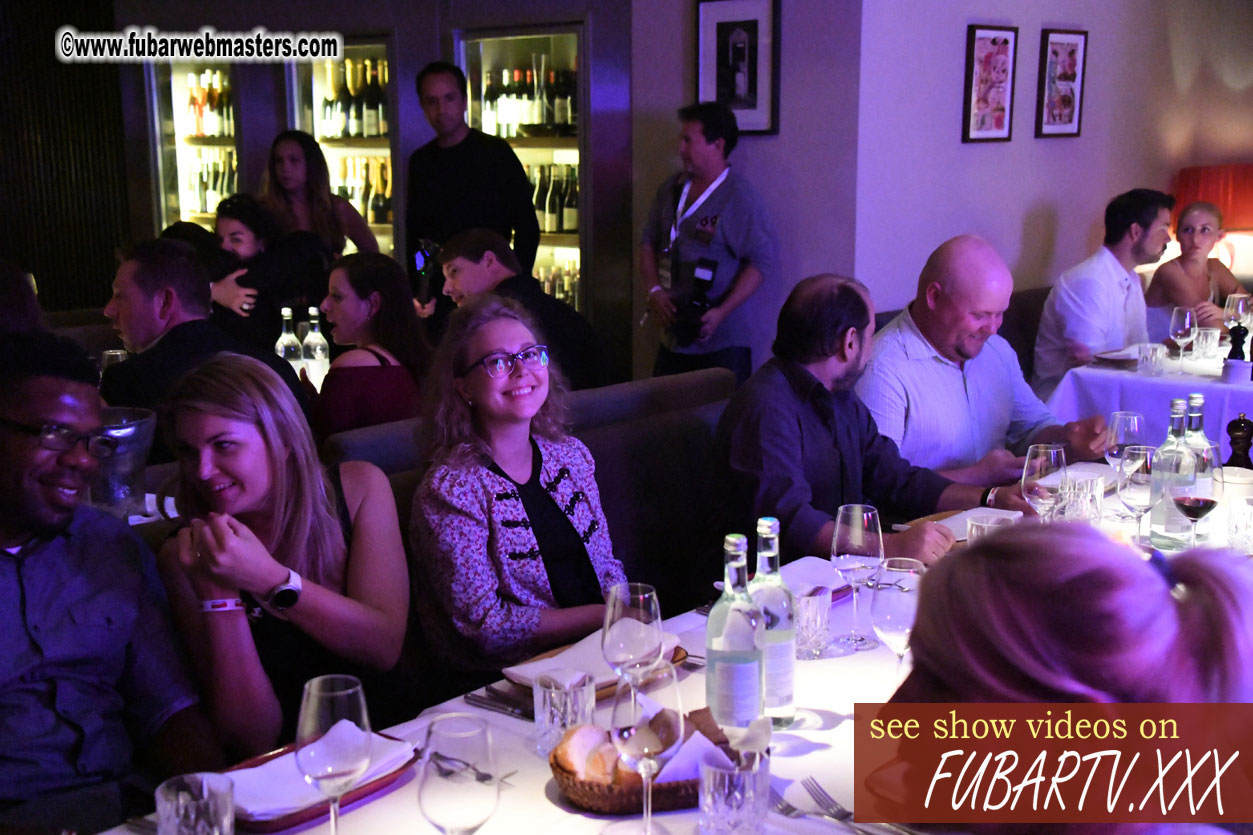 Sponsor Dinner at Grill Royal