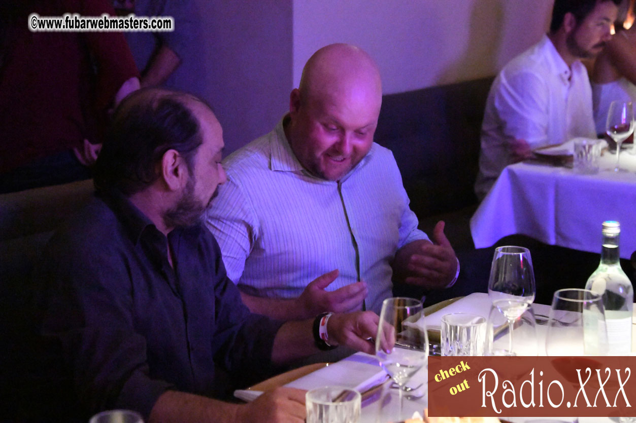 Sponsor Dinner at Grill Royal