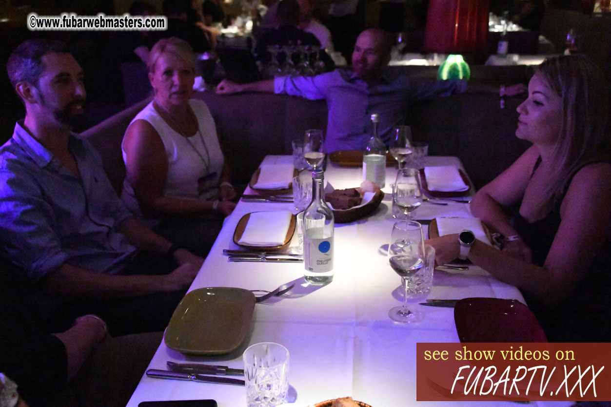 Sponsor Dinner at Grill Royal