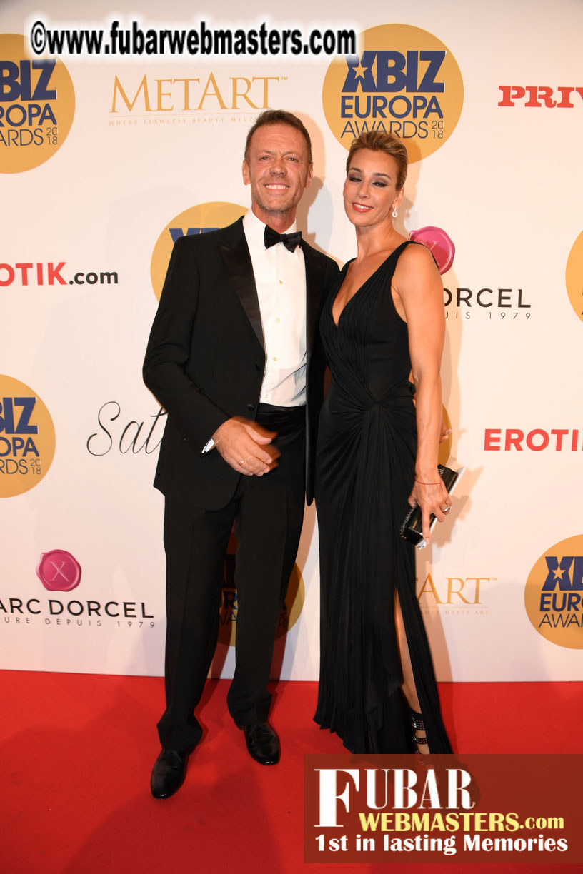 Red Carpet for XBIZ Europa Awards