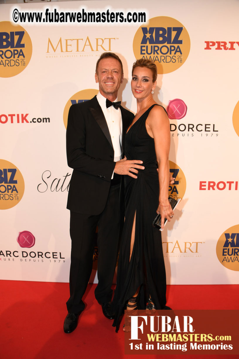Red Carpet for XBIZ Europa Awards