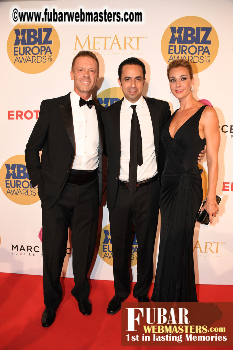 Red Carpet for XBIZ Europa Awards