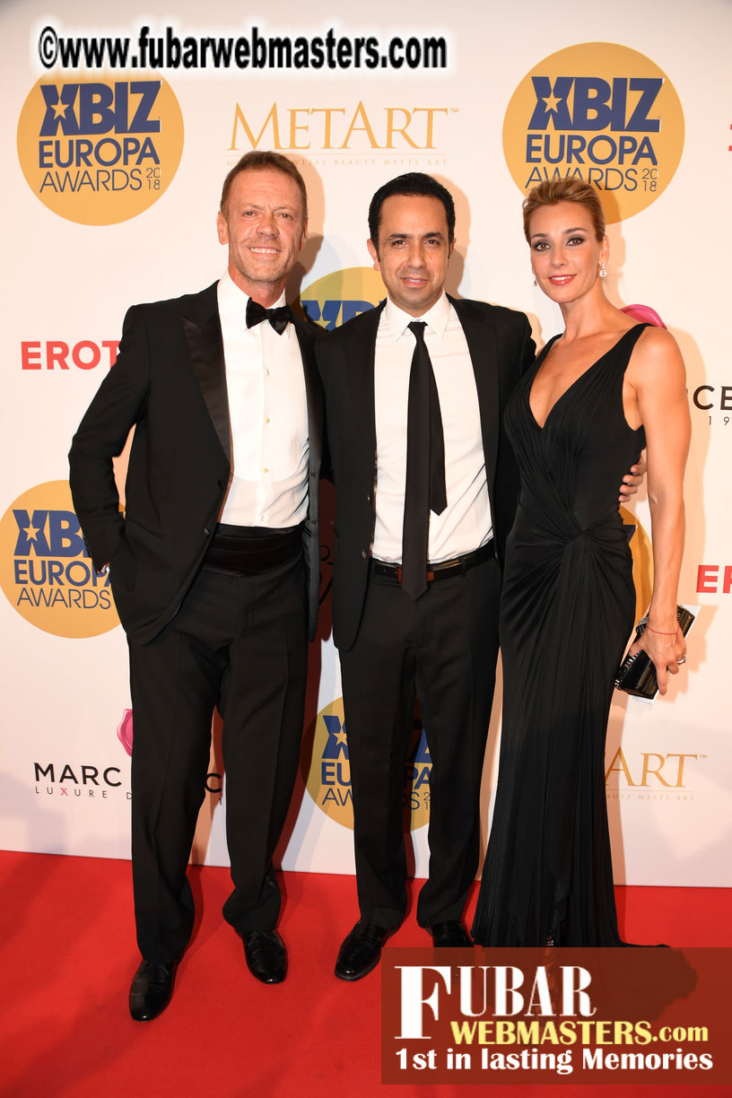 Red Carpet for XBIZ Europa Awards