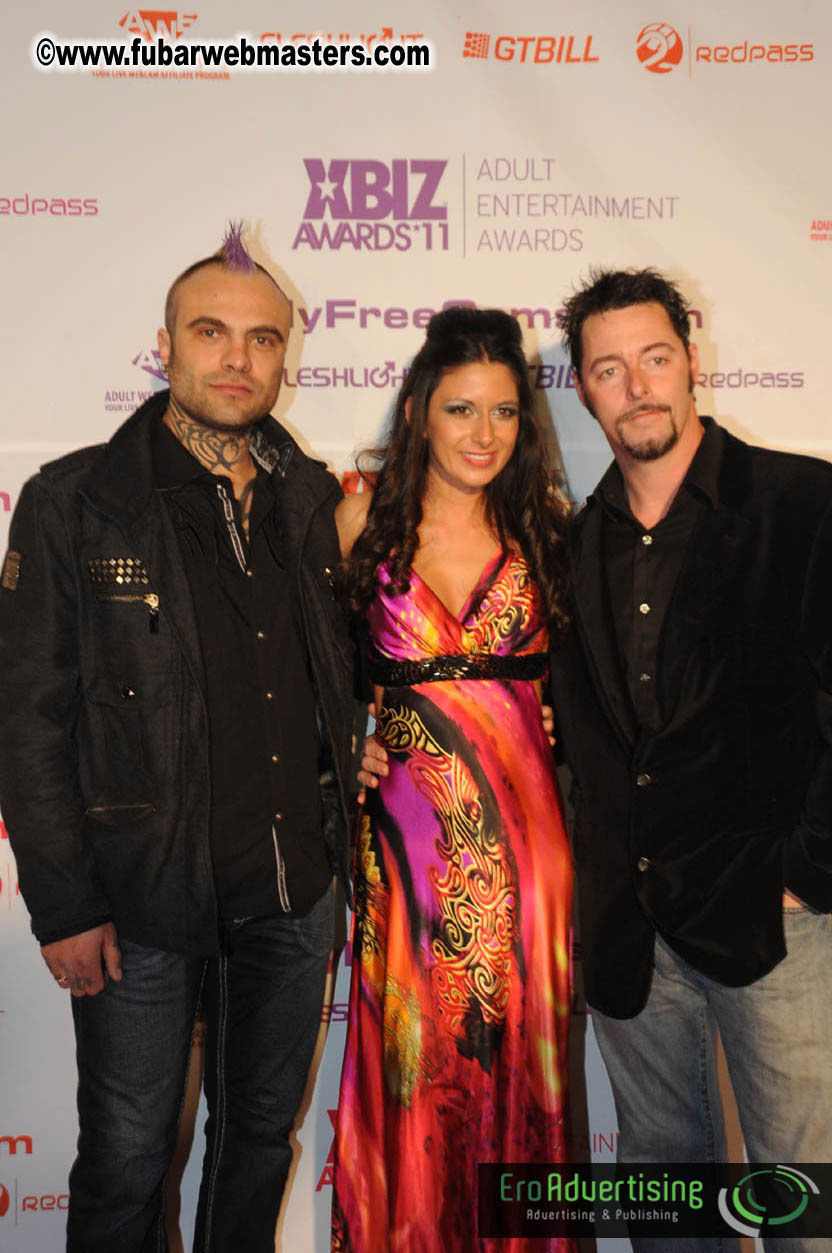 XBIZ Awards 2011 Red Carpet & Award Show