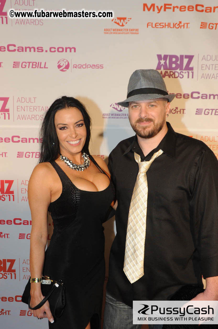 XBIZ Awards 2011 Red Carpet & Award Show