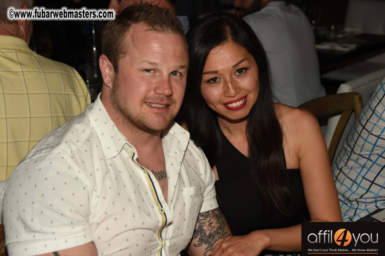 Sponsor Dinner at Cleo