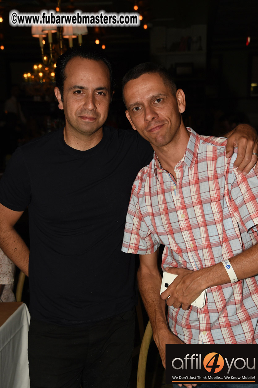 Sponsor Dinner at Cleo