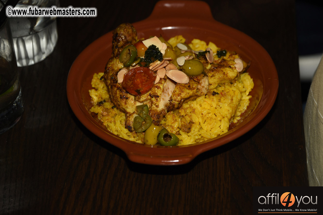 Sponsor Dinner at Cleo