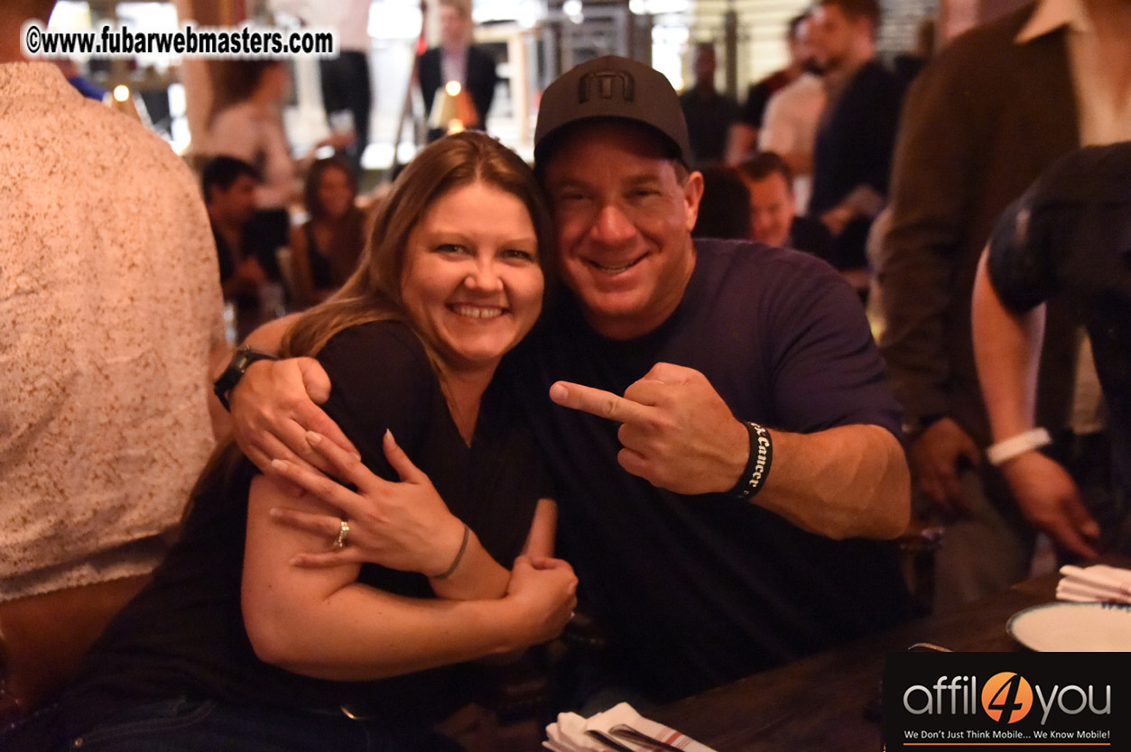 Sponsor Dinner at Cleo