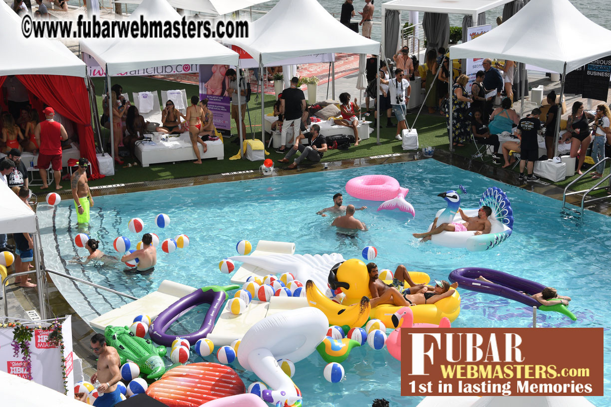 XBIZ Miami Topless Pool Party