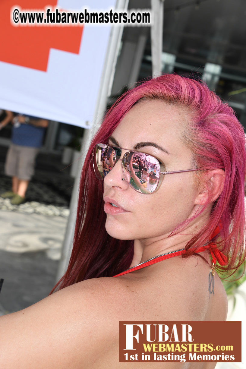 XBIZ Miami Topless Pool Party