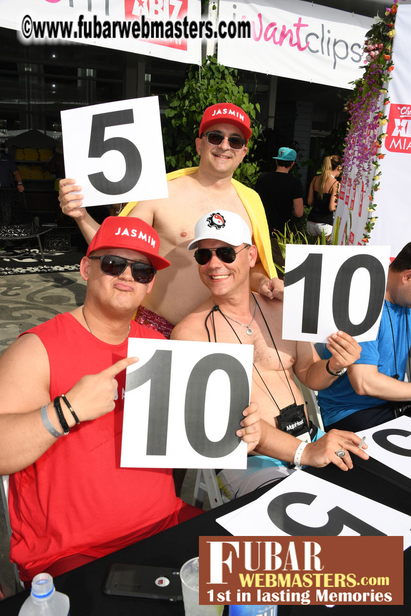 XBIZ Miami Topless Pool Party