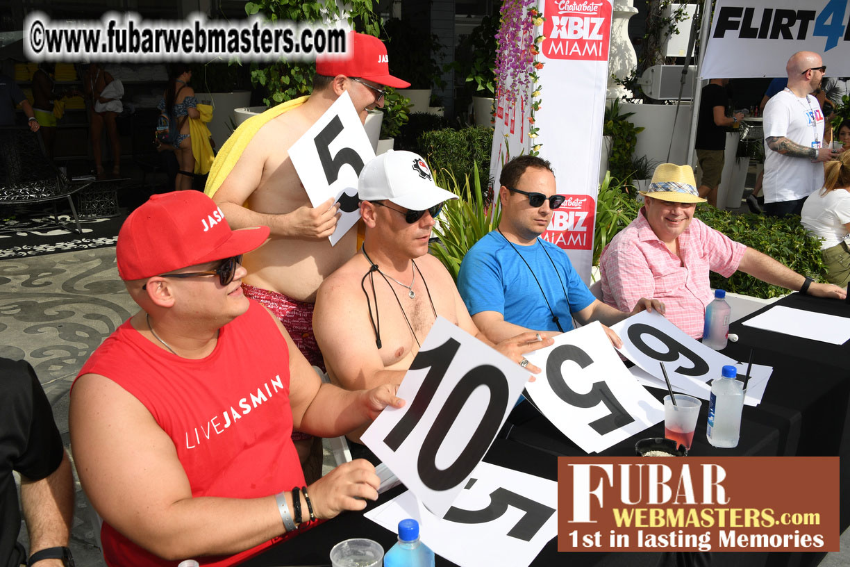 XBIZ Miami Topless Pool Party