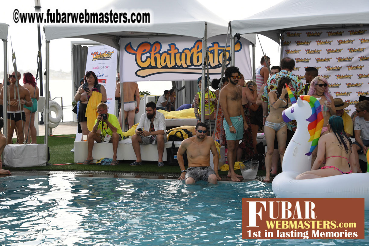 XBIZ Miami Topless Pool Party