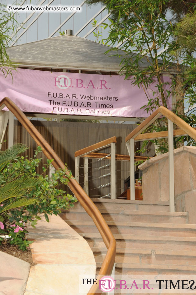 Cabanas and poolside