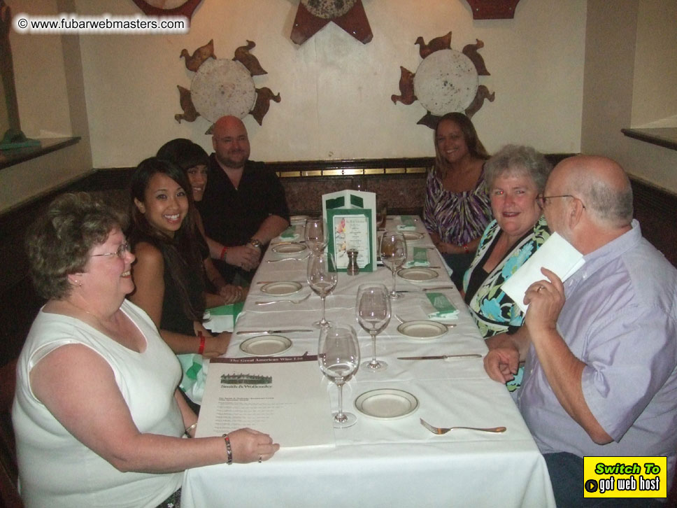 Dinner at Smith & Wolensky's