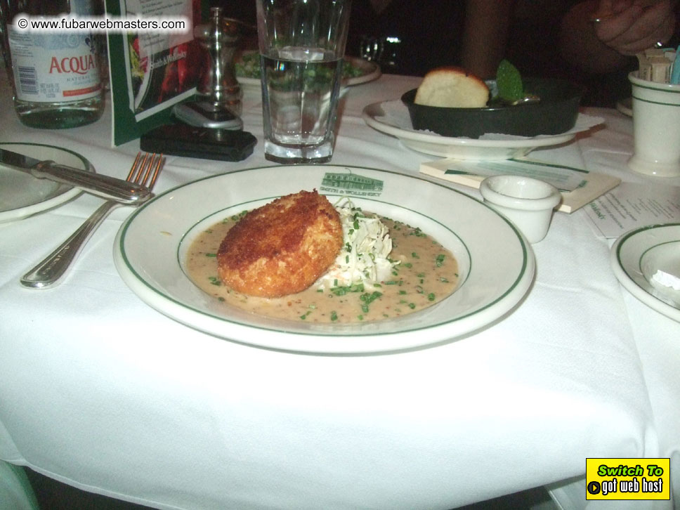 Dinner at Smith & Wolensky's