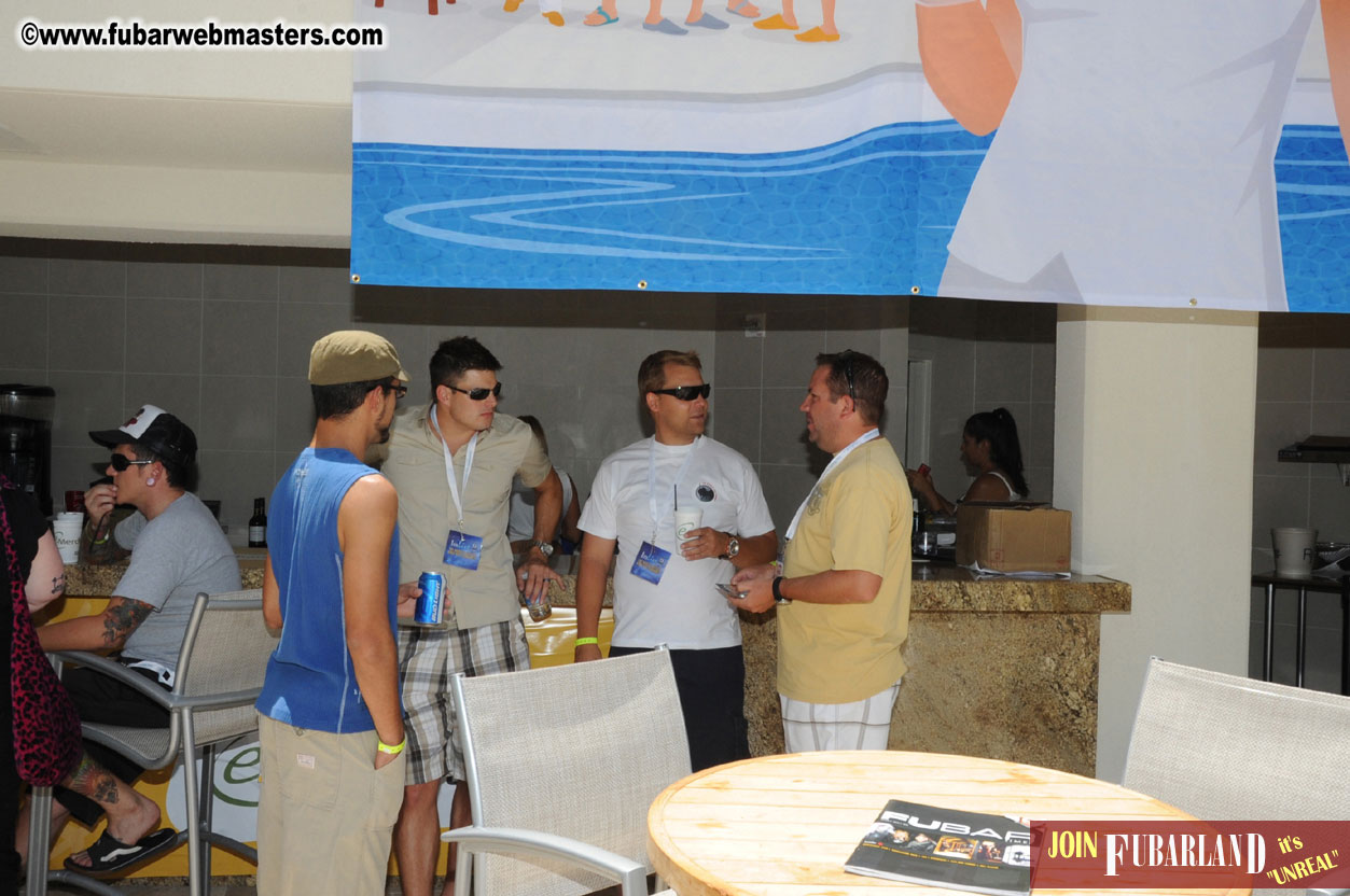 Cabana Exhibits & Networking Hub @ Dish Pool