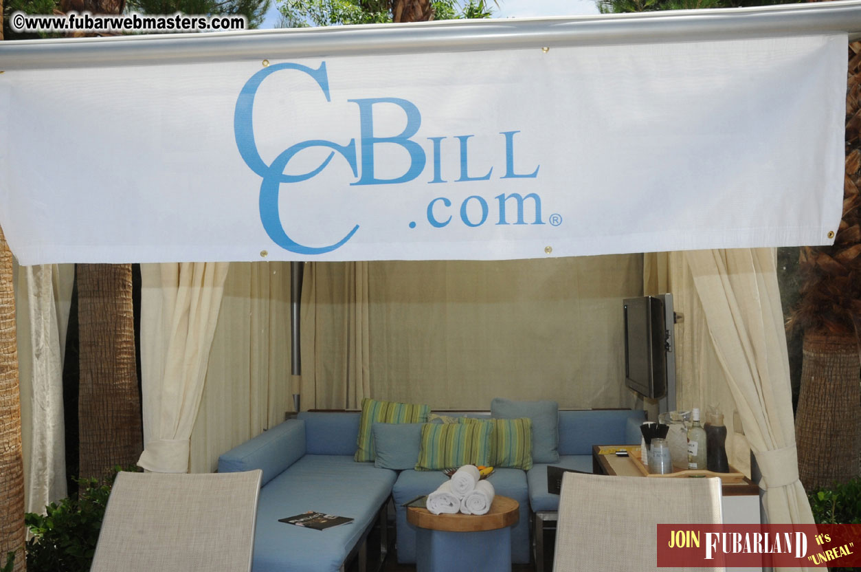 Cabana Exhibits & Networking Hub @ Dish Pool