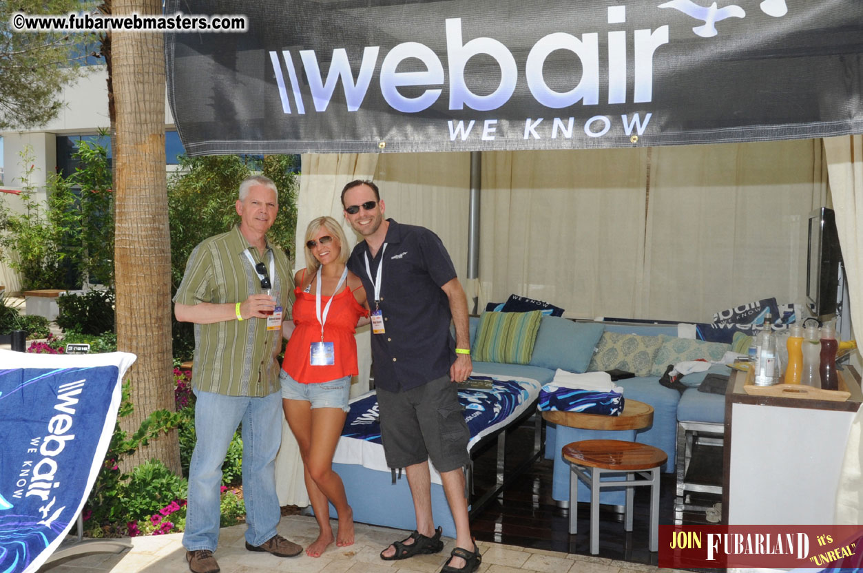 Cabana Exhibits & Networking Hub @ Dish Pool