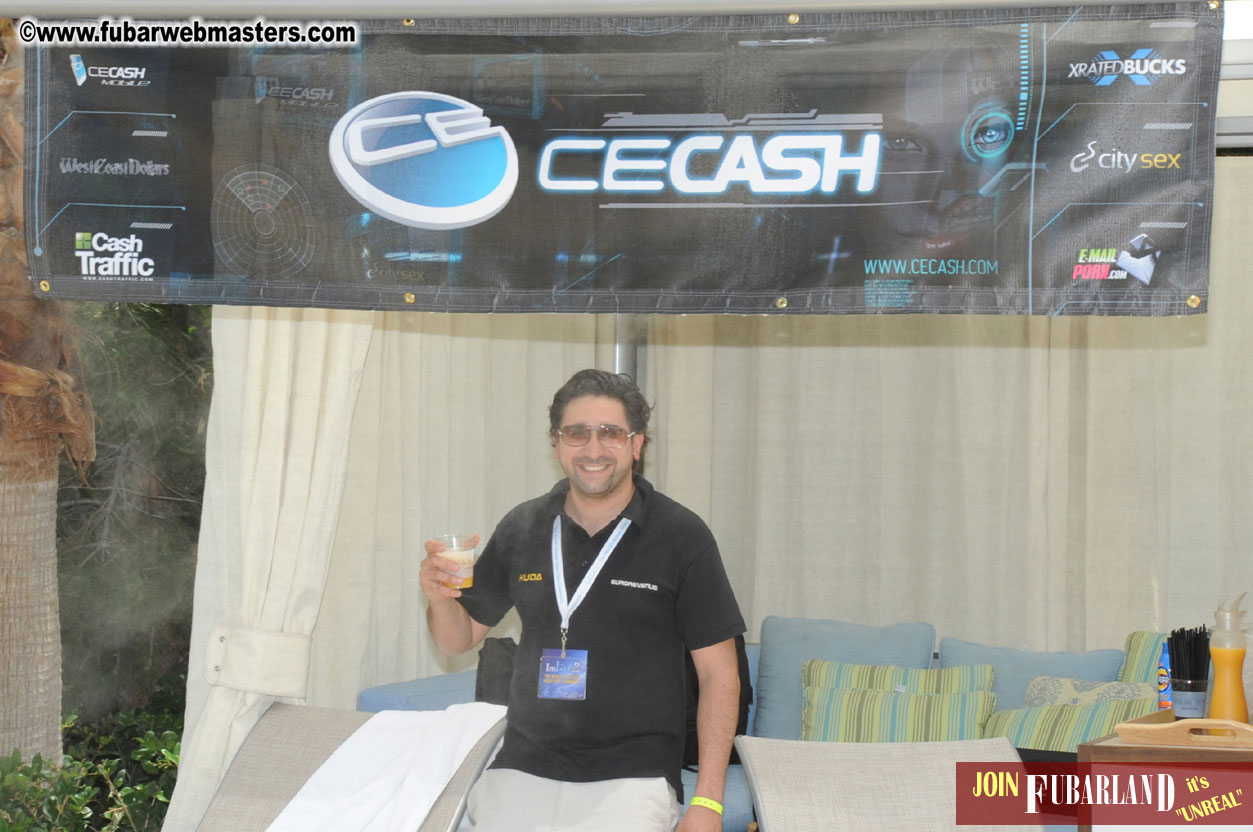 Cabana Exhibits & Networking Hub @ Dish Pool