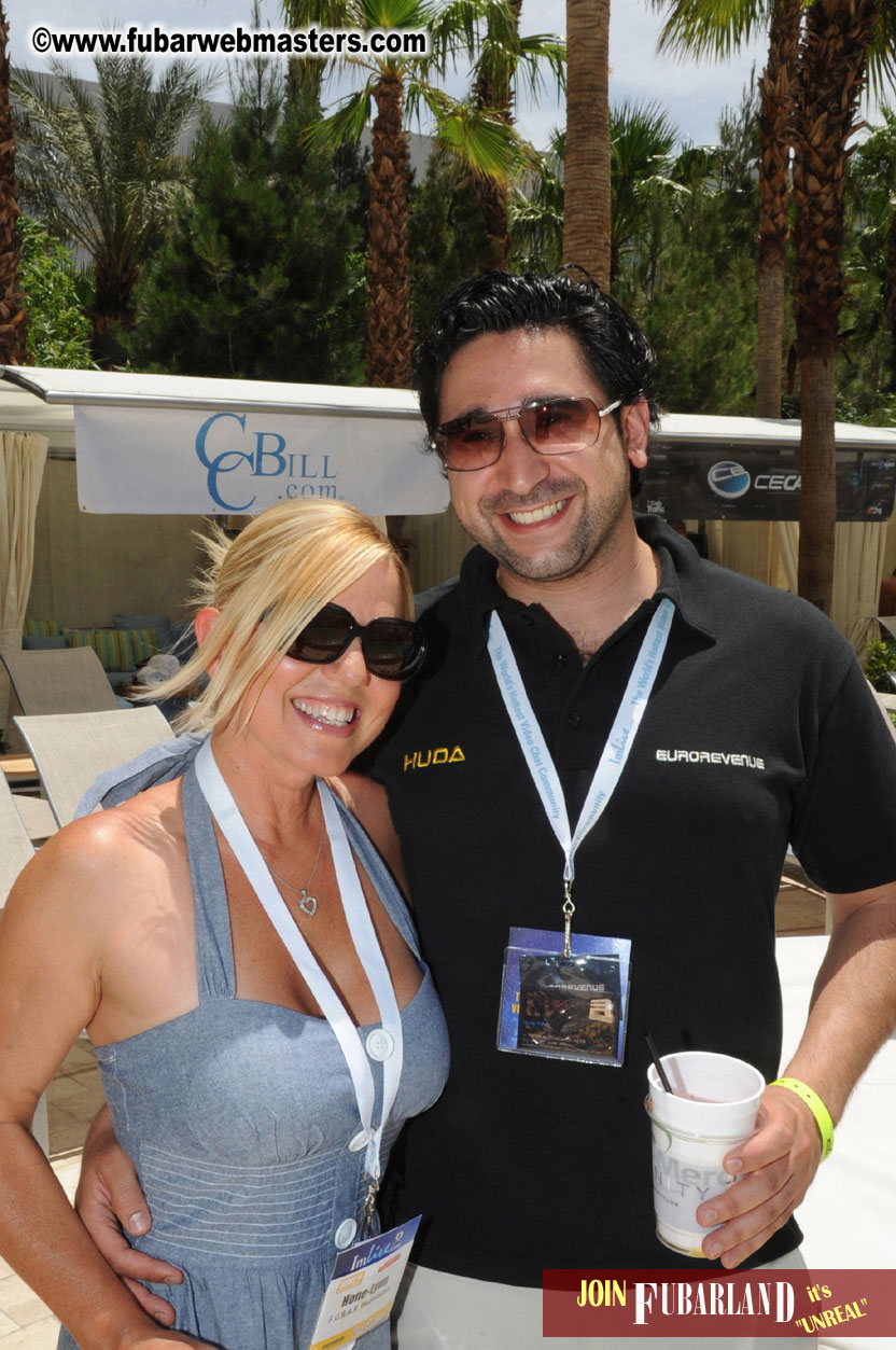 Cabana Exhibits & Networking Hub @ Dish Pool