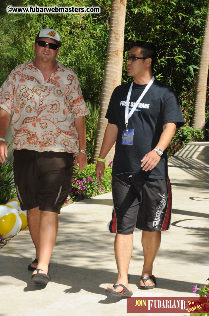 Cabana Exhibits & Networking Hub @ Dish Pool