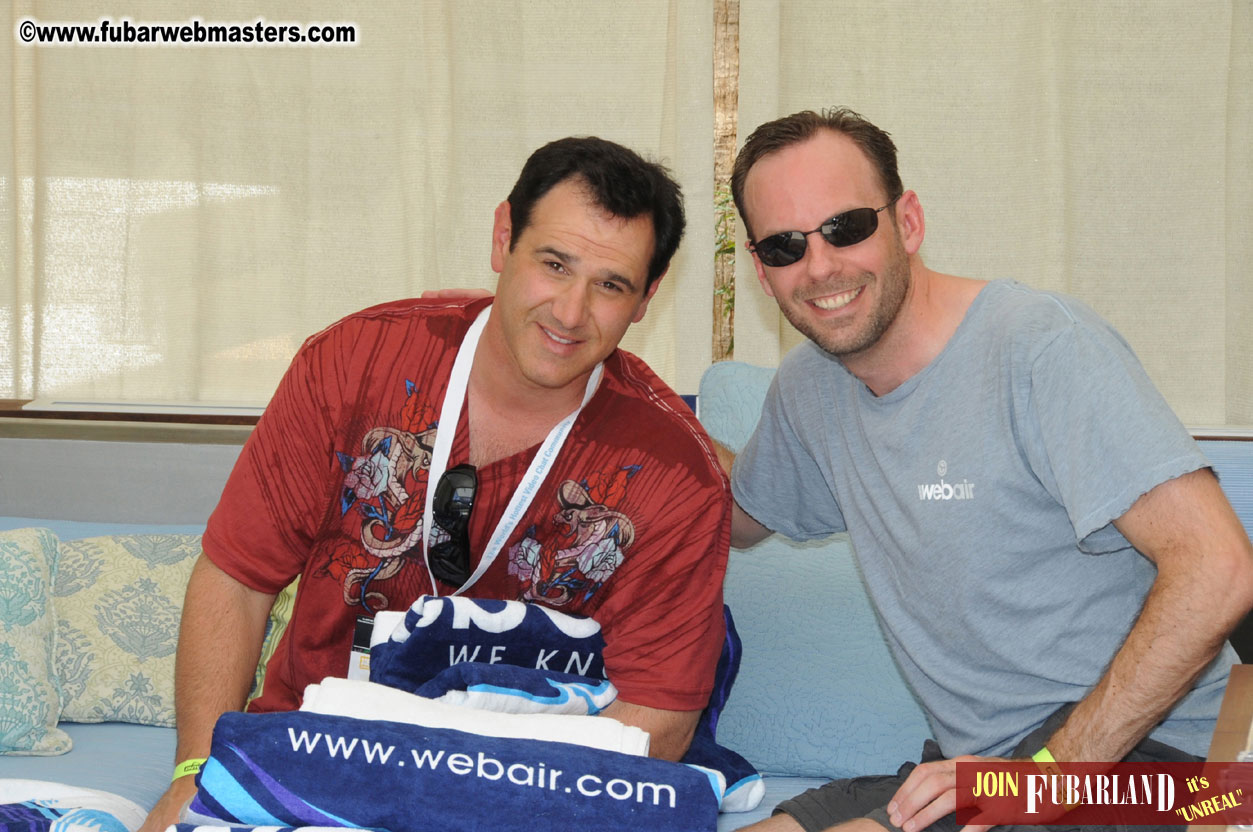 Cabana Exhibits & Networking Hub @ Dish Pool