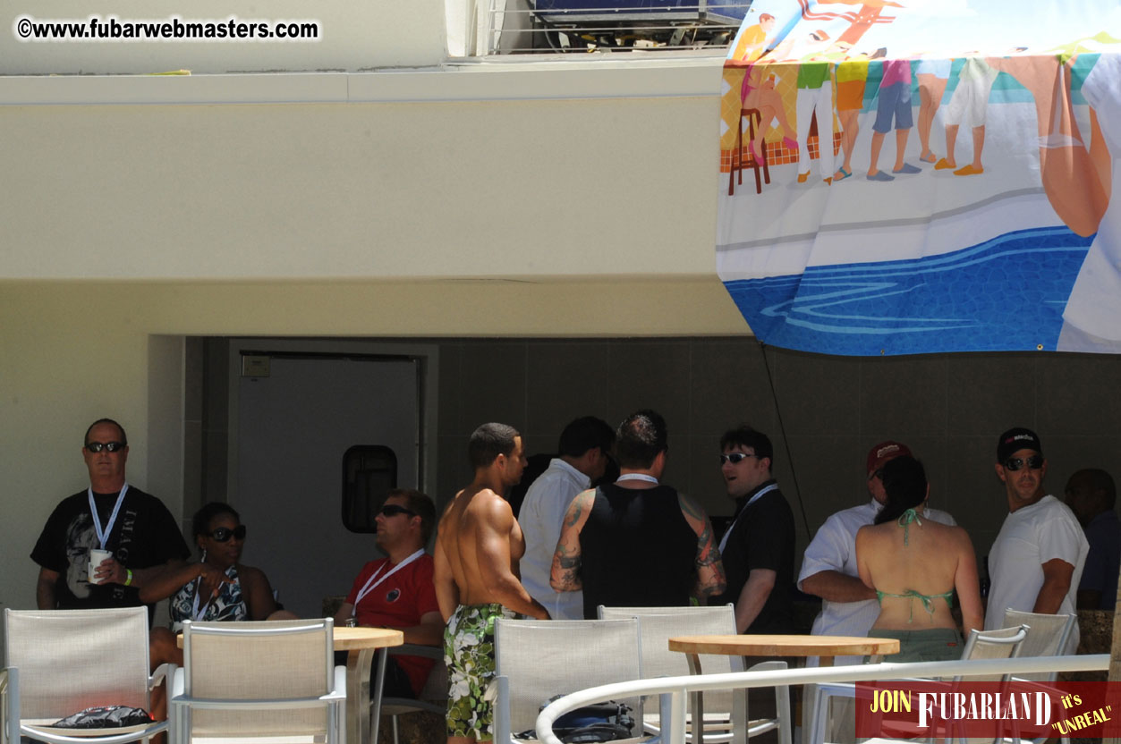 Cabana Exhibits & Networking Hub @ Dish Pool