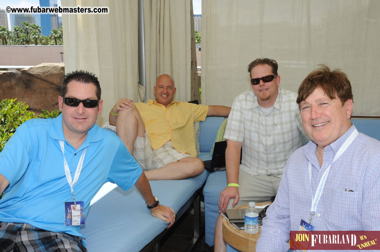 Cabana Exhibits & Networking Hub @ Dish Pool