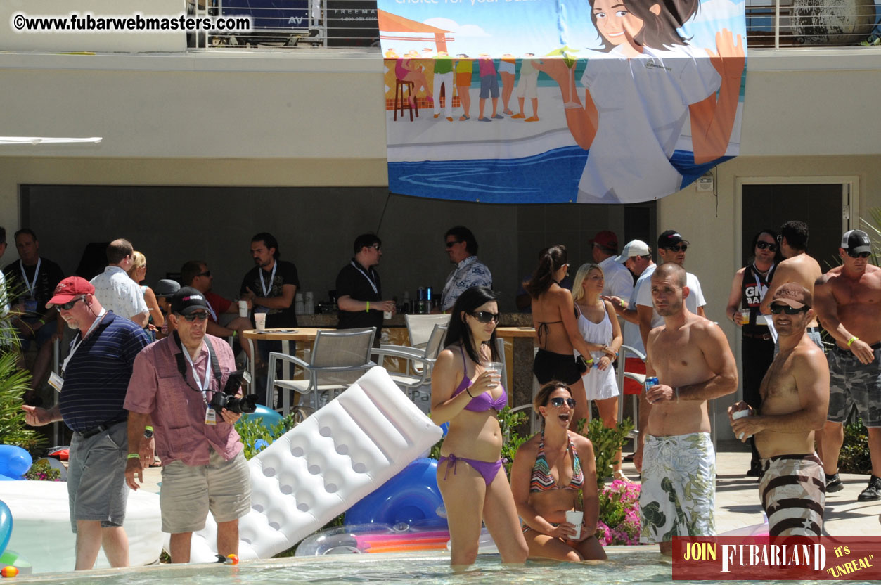 Cabana Exhibits & Networking Hub @ Dish Pool