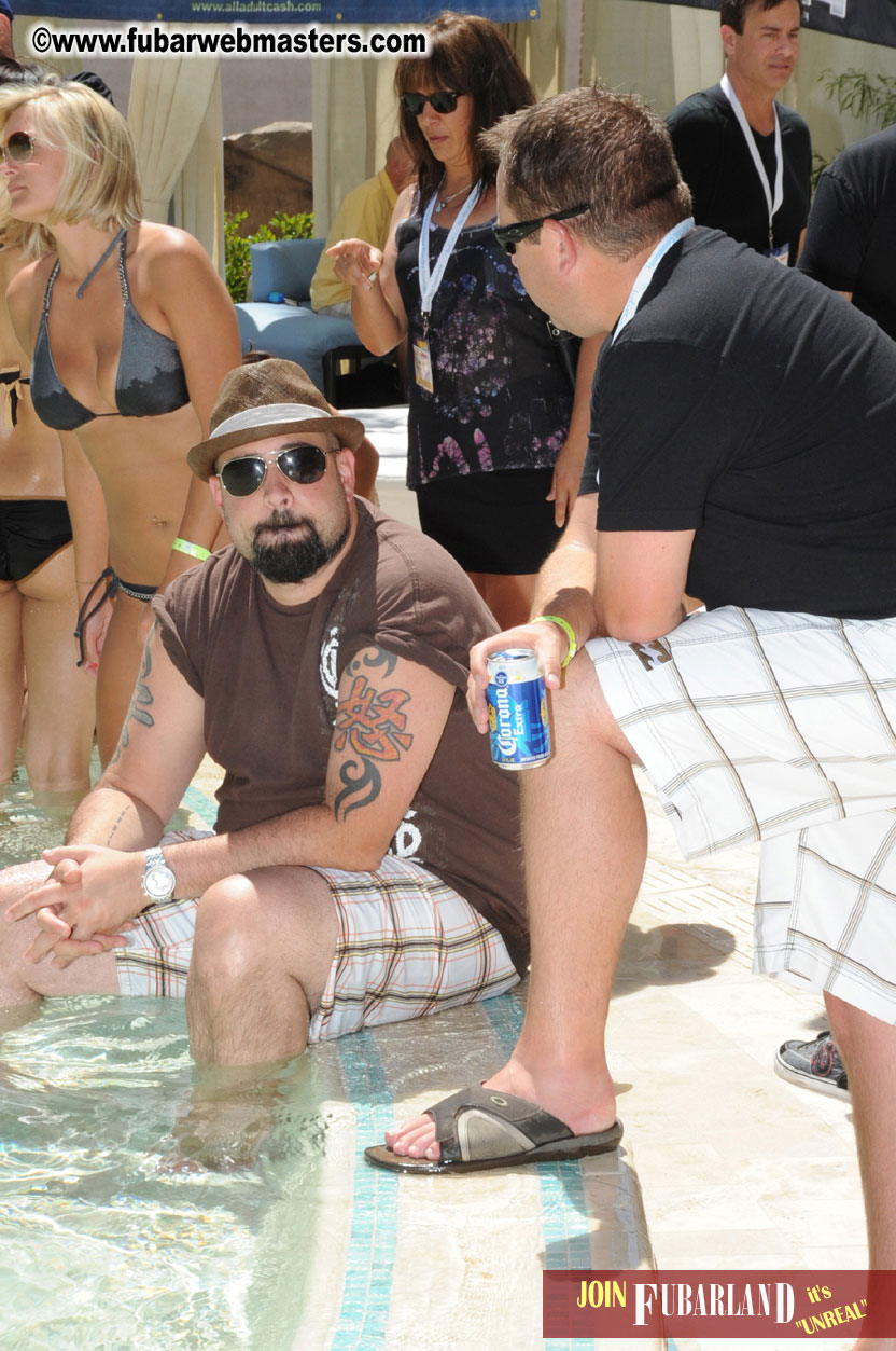 Cabana Exhibits & Networking Hub @ Dish Pool