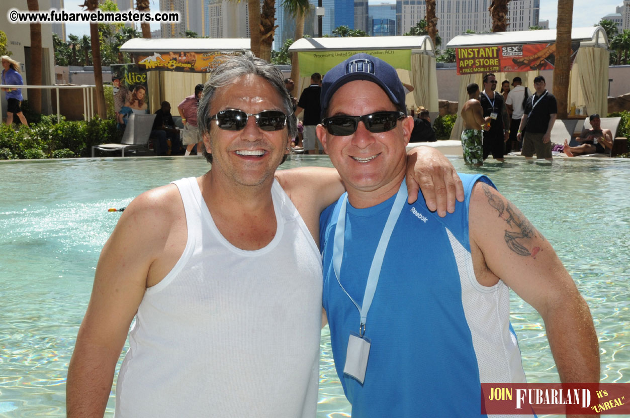 Cabana Exhibits & Networking Hub @ Dish Pool