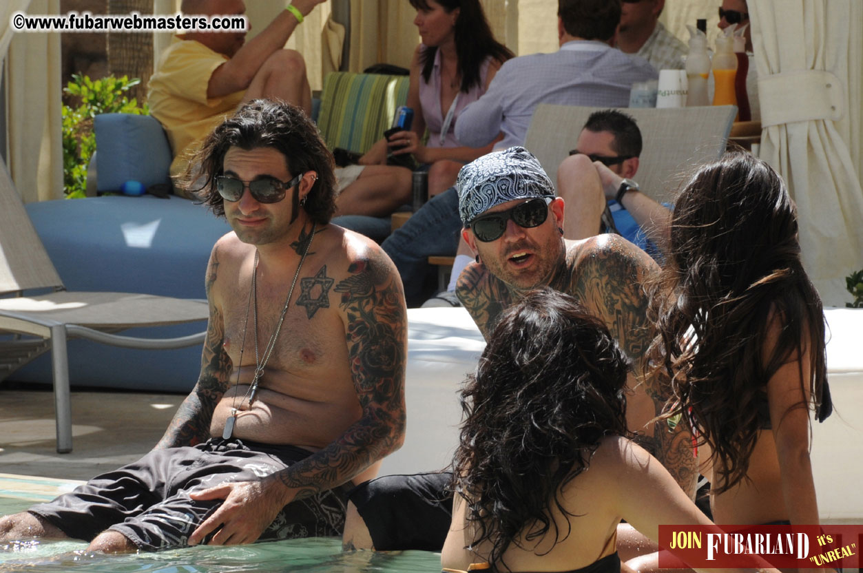 Cabana Exhibits & Networking Hub @ Dish Pool