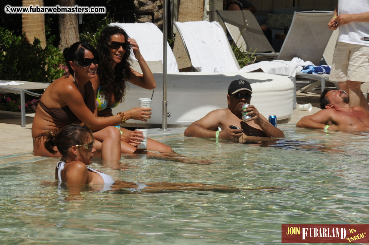 Cabana Exhibits & Networking Hub @ Dish Pool