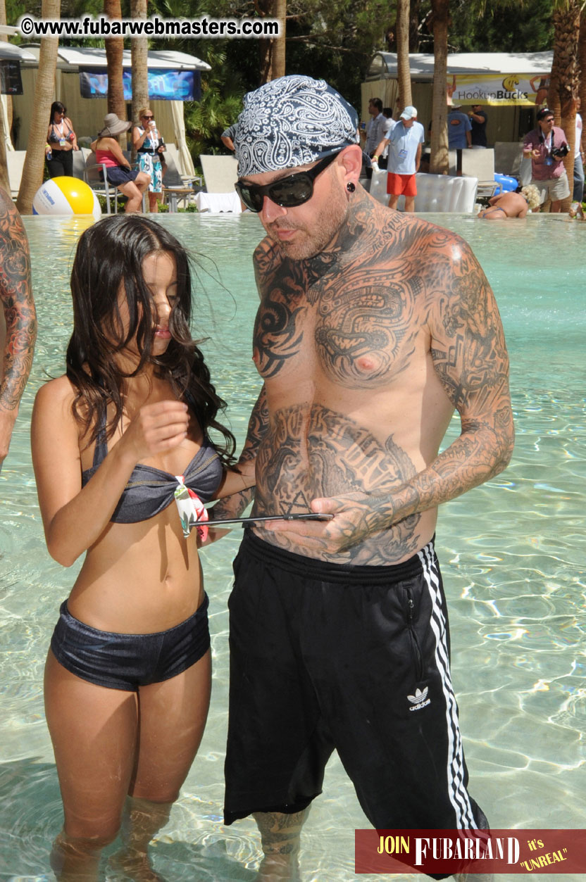 Cabana Exhibits & Networking Hub @ Dish Pool